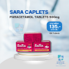 ซาร่า พาราเซตามอล  500mg [ SARA CAPLETS PARACETAMOL TABLETS ]